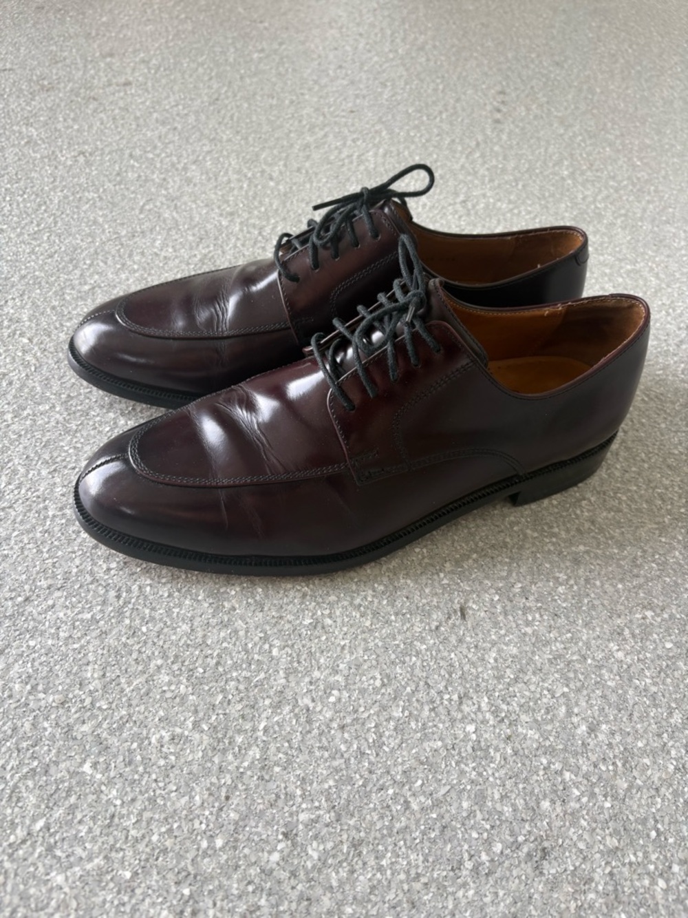 Cole Haan Nike Air Carter split-toe leather oxfords 10.5